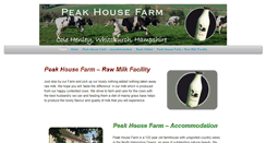 Desktop Screenshot of peakhousefarm.co.uk